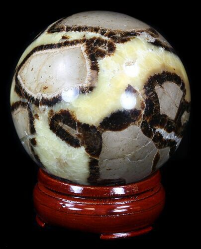 Polished Septarian Sphere #36071